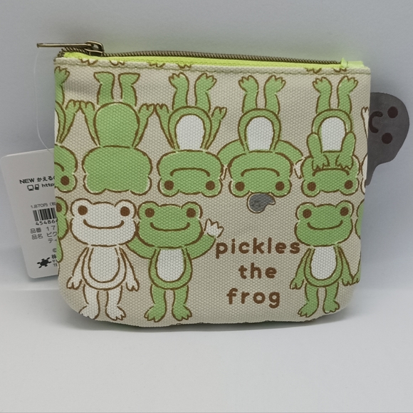 Pickles the frog tissues pouch / bag / purse - Picture 7 of 7